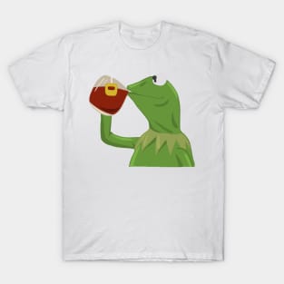 Kermit sipping tea T-Shirt